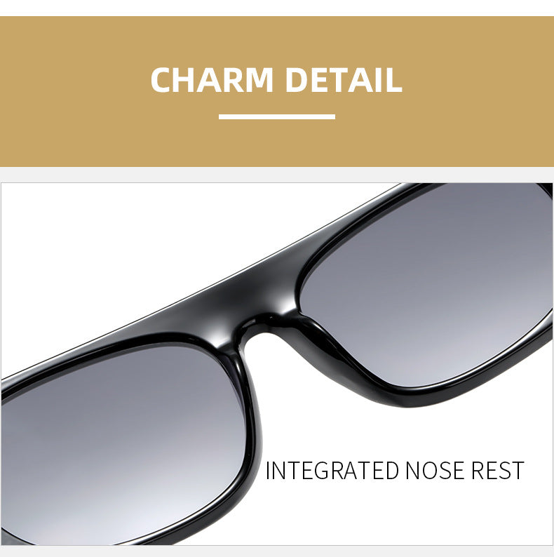 Dame moteriktig solbrille i elegant skjolddesign Luvikno
