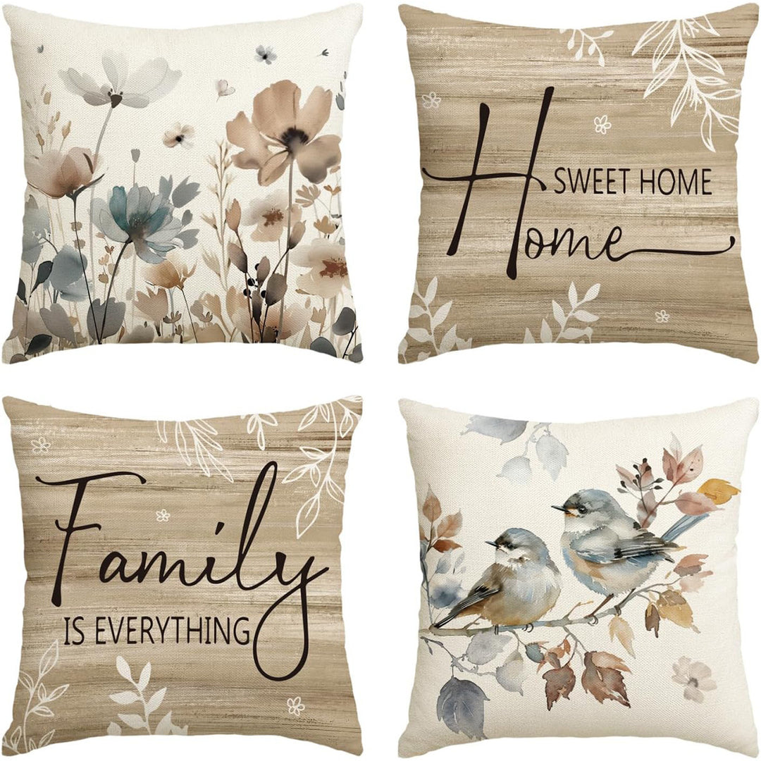 Women’s pillowcases with cheerful sunflower design Luvikno