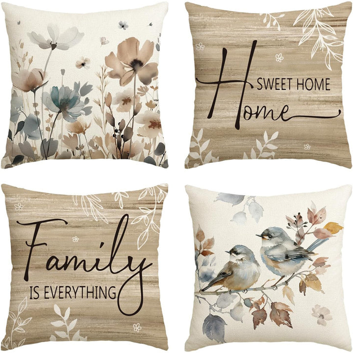Women’s pillowcases with cheerful sunflower design Luvikno