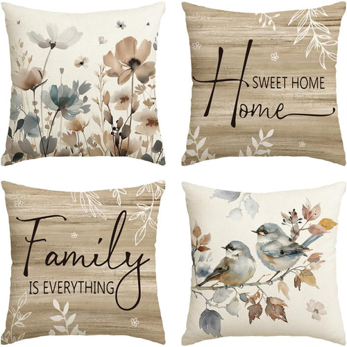 Women’s pillowcases with cheerful sunflower design Luvikno