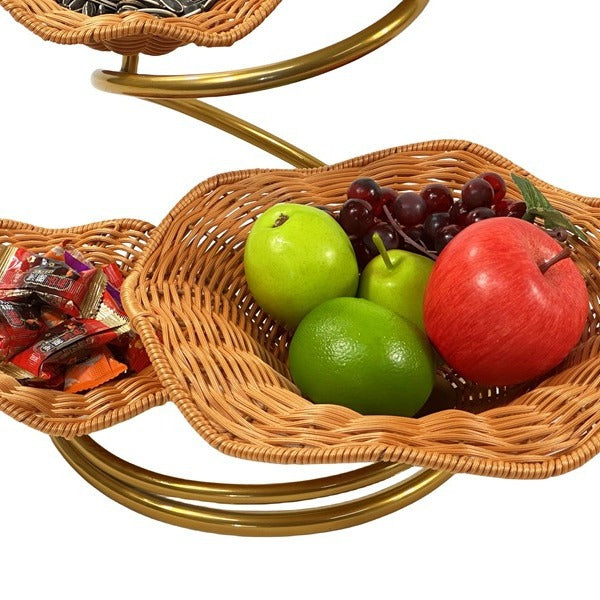 Dame dekorativ fruktstativ Luvikno