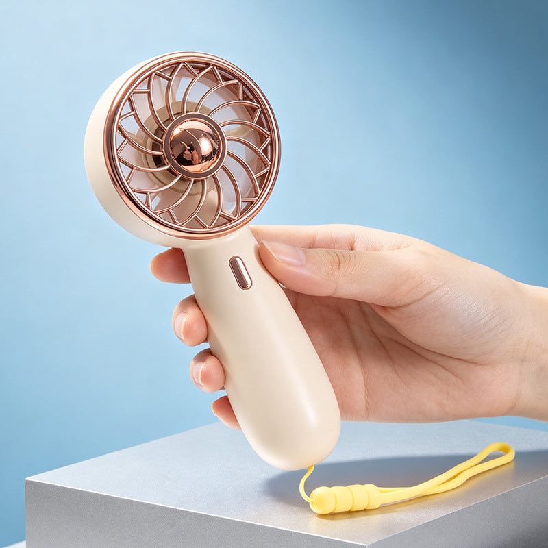Dame Bærbar Mini-Håndvifte med fleksibel tilta vinkling og ergonomisk design Luvikno