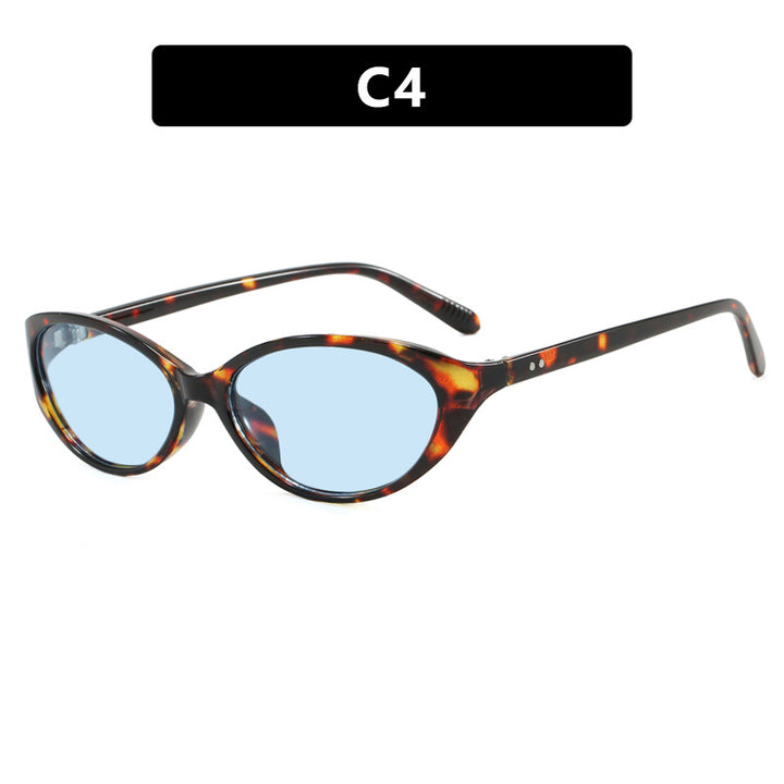 Dame Cat-Eye solbriller med stilig design og beskyttende UV-filter Luvikno