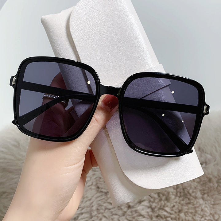 Dame Oversized Solbriller med UV-Beskyttelse og Elegant Design Luvikno