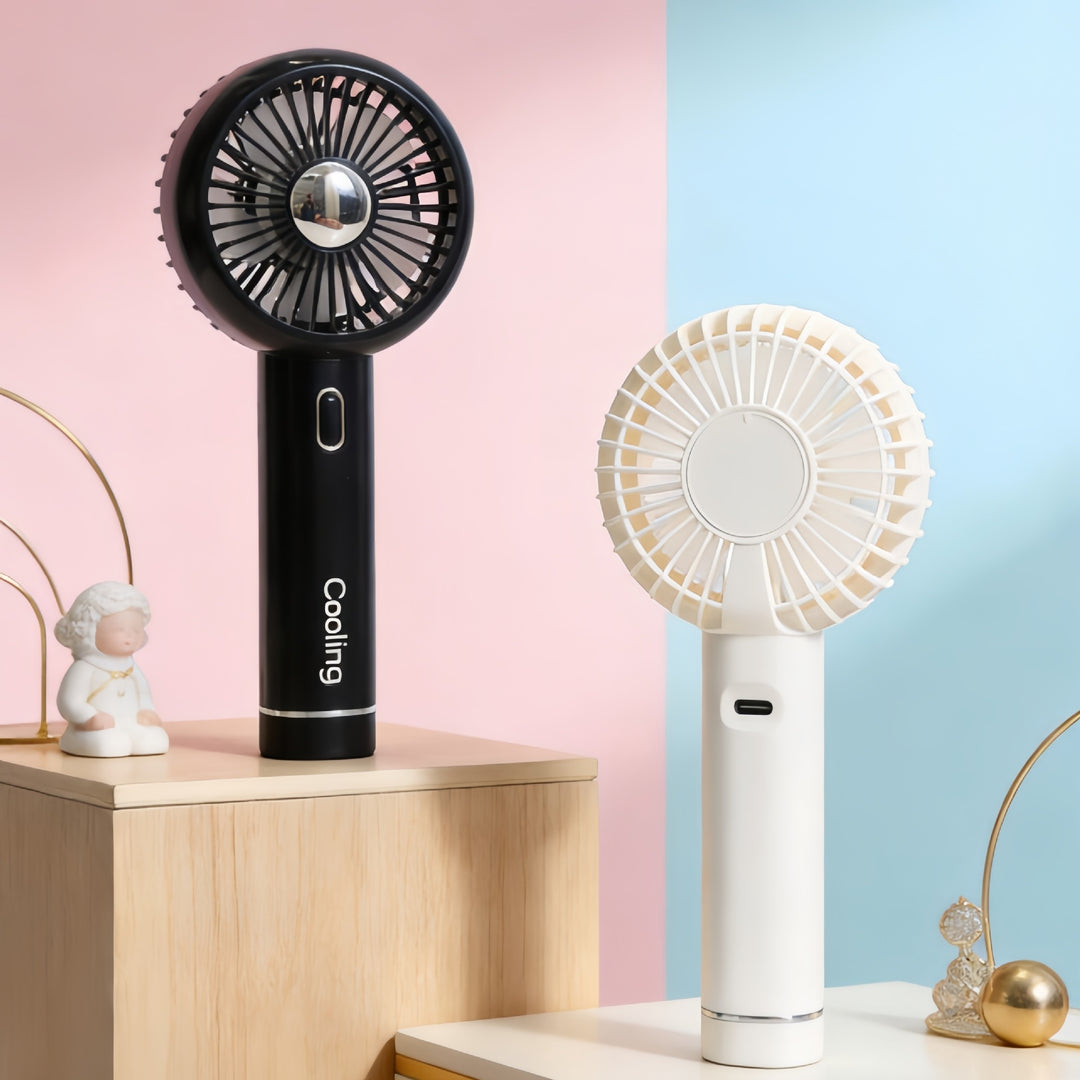 Dame Bærbar Håndvifte med USB-ladefunksjon og innovativt design Luvikno