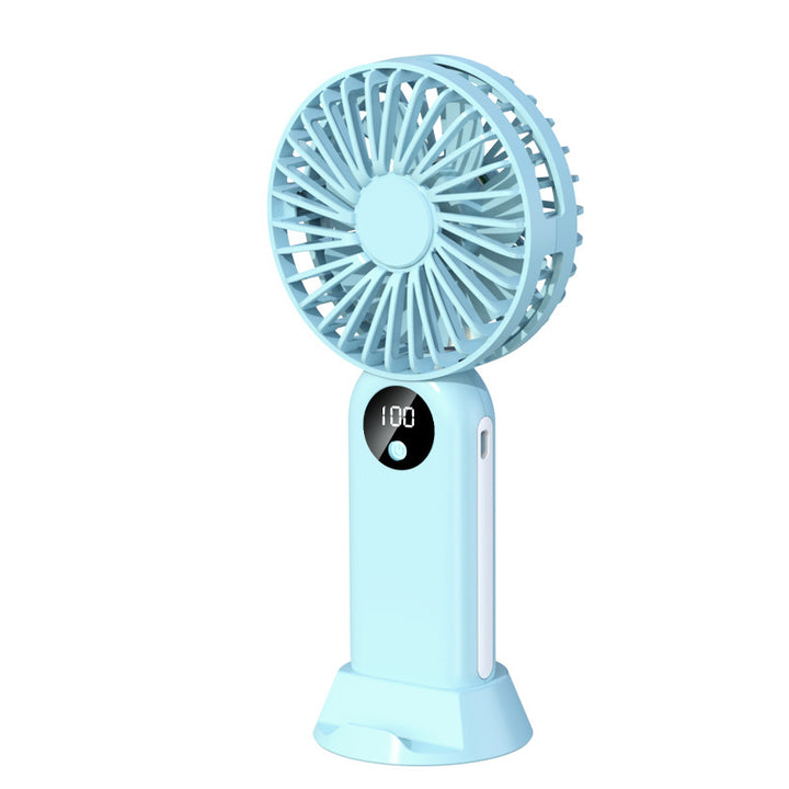 Bærbar Håndholdt Oppladbar Vifte Luvikno