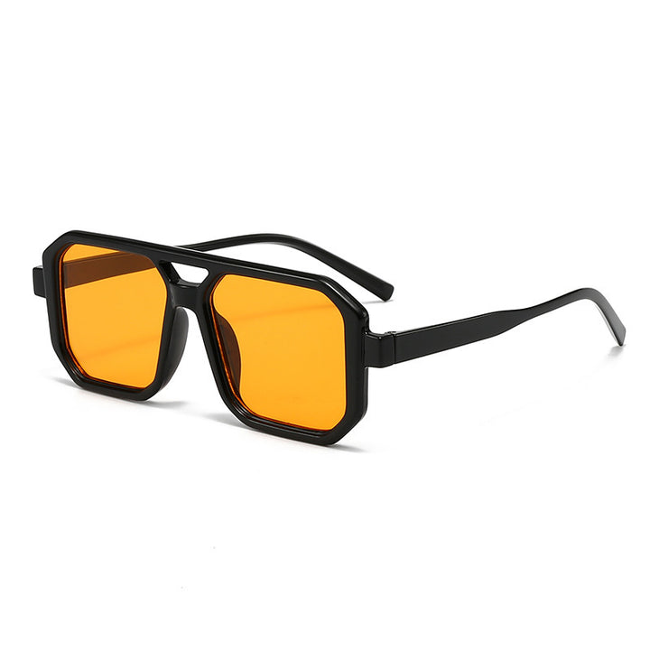Dame Geometrisk Solbrille med stilig mønster Luvikno