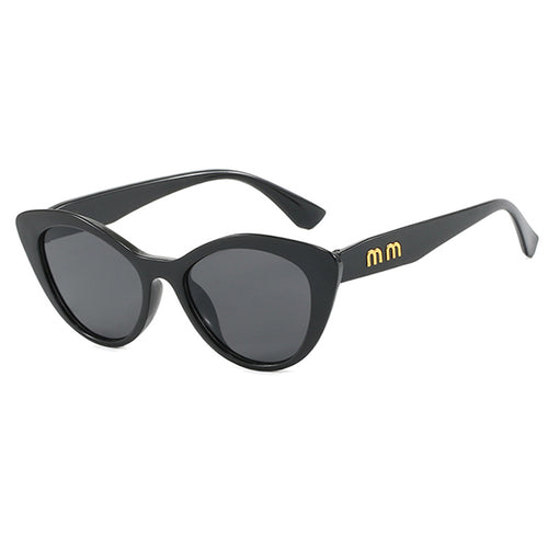 Damer eksentriske Cat-Eye solbriller med beskyttende UV-filter Luvikno