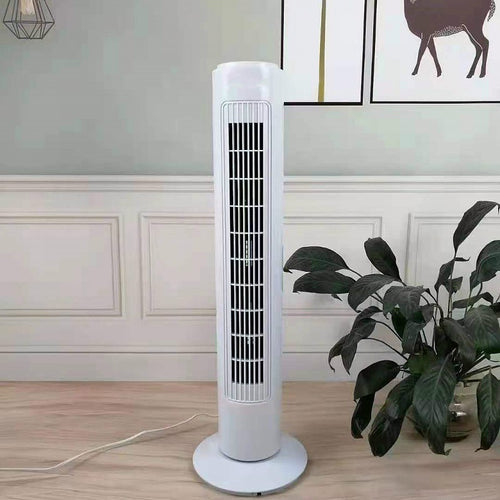Kjøling oscillerende tårnvifte med fjernkontroll, multifunksjons, bladløs vertikal luftsirculator med timer Luvikno