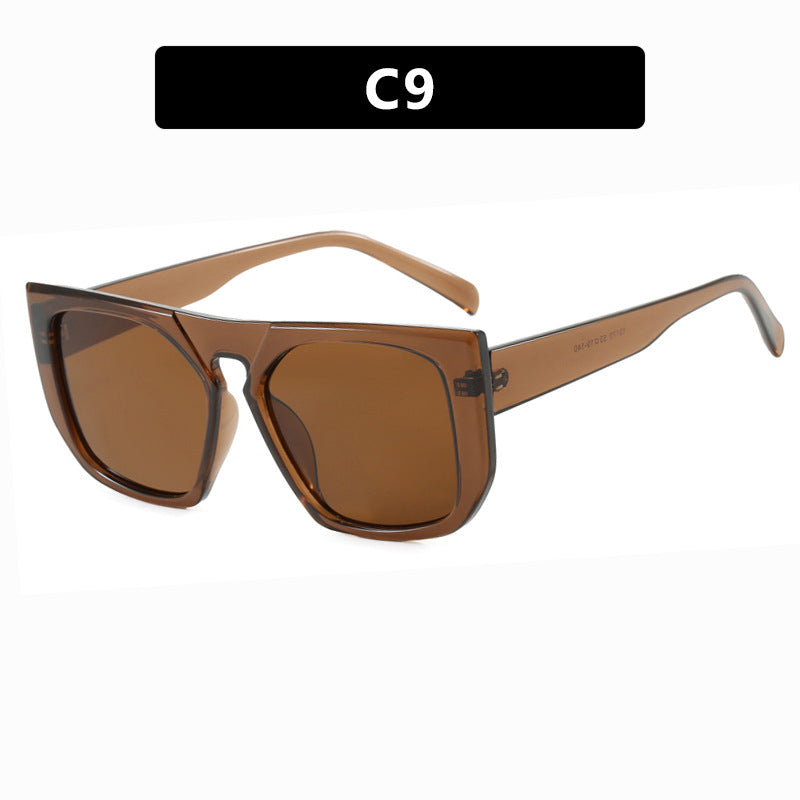 Dame firkantet motes solbrille Luvikno