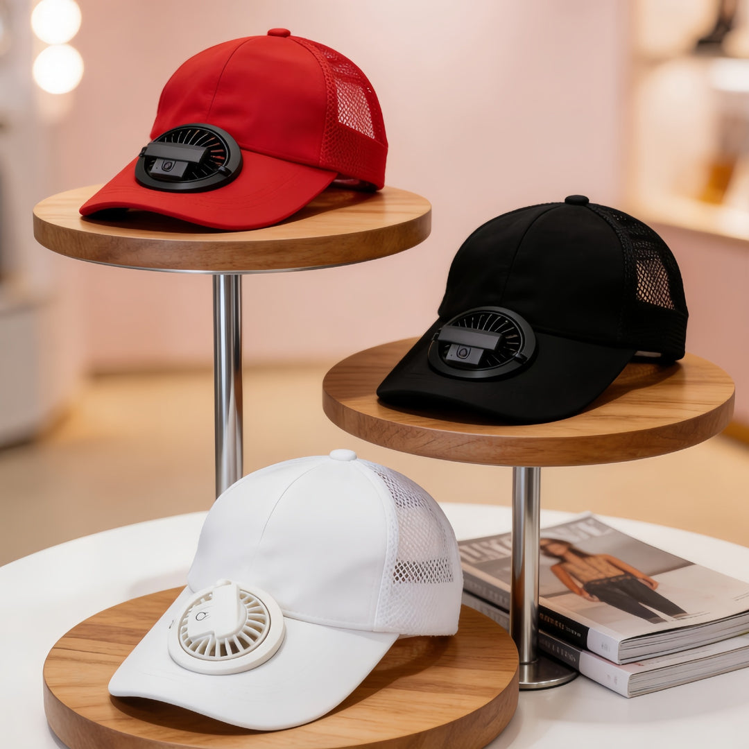 Unisex Lue med integrert vifte Luvikno