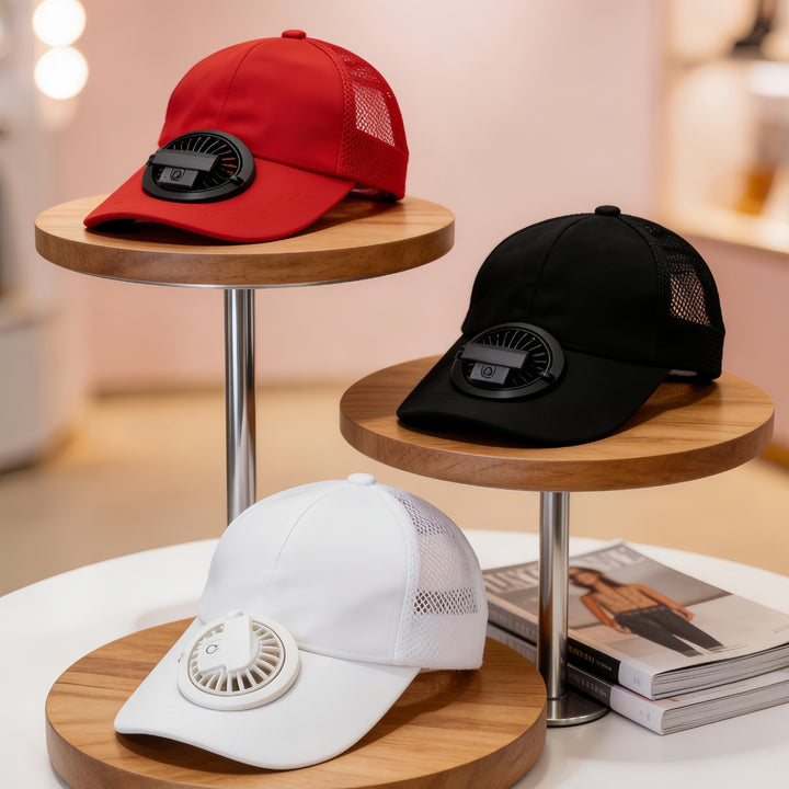 Unisex Lue med integrert vifte Luvikno