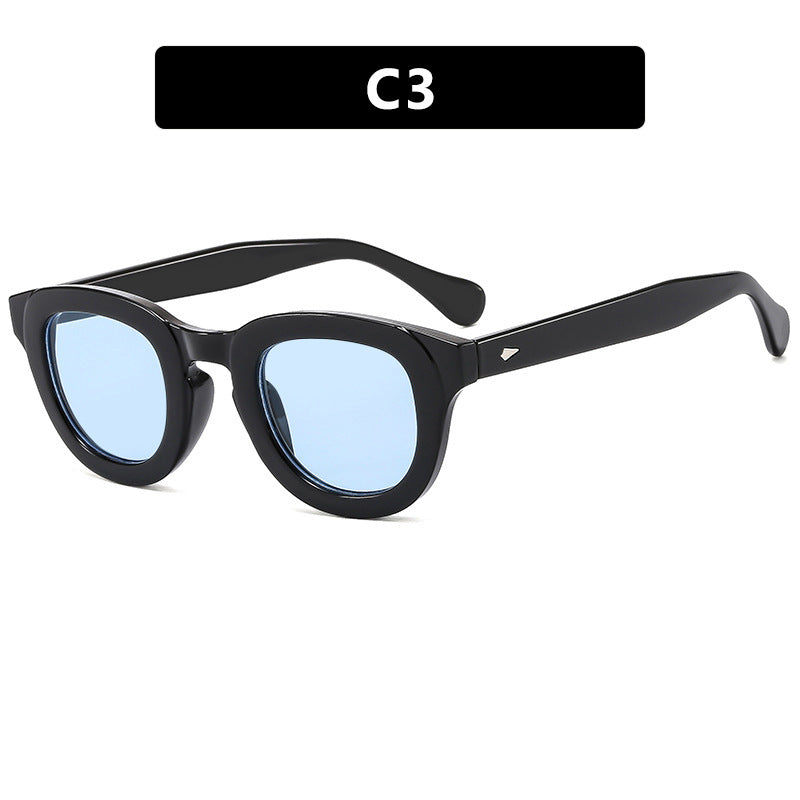 Dame stilige Cat-Eye solbriller med elegant ramme og polariserte linser Luvikno