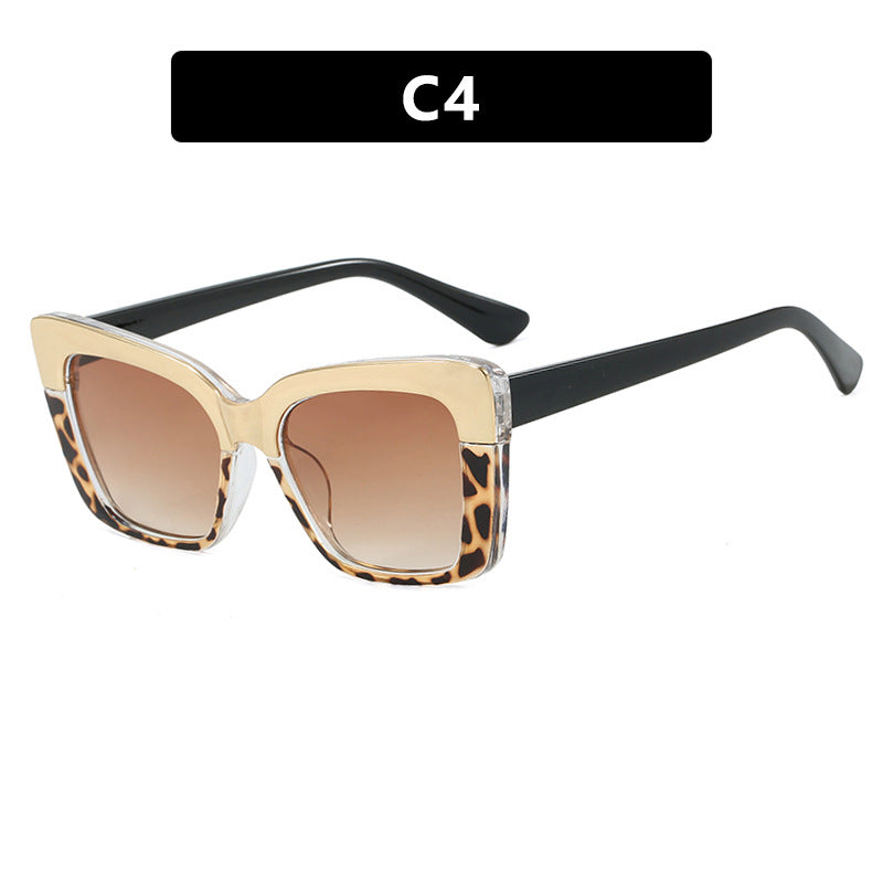 Dames moteriktig brille i trendy geometrisk design Luvikno