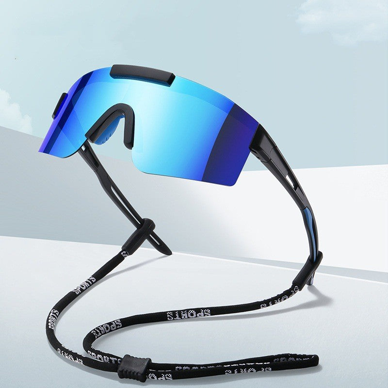 Unisex Sporty Racing Sunglasses with Advanced Airflow System Luvikno