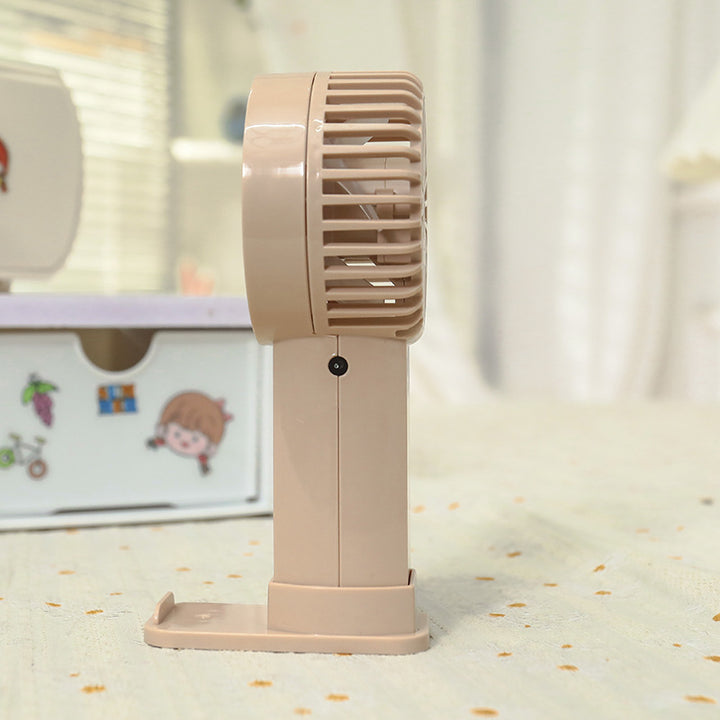 Damer bærbar mini-håndvifte med USB-tilkobling og ergonomisk design Luvikno