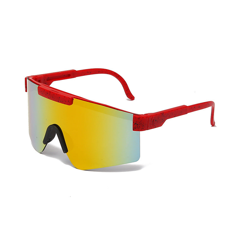 Dame Sport-solbrille med futuristisk design Luvikno