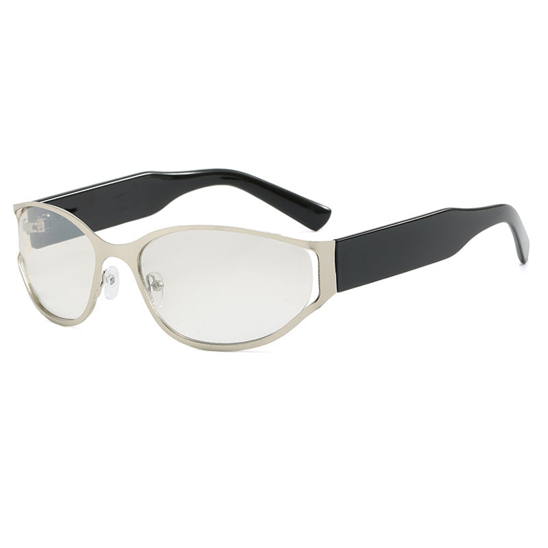 Dame moderne solbriller med elegante konturer og beskyttende UV-filter Luvikno