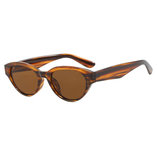 Dame Cat-Eye solbriller med beskyttende UV-filter og elegant ramme Luvikno