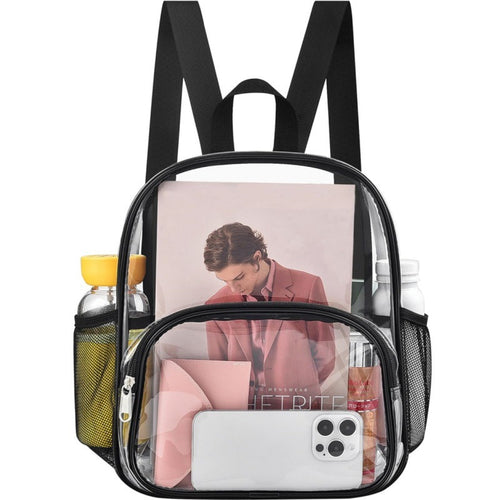 Unisex transparent komfort ryggsekk Luvikno