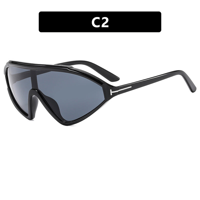 Dame sport solbrille med aerodynamisk design og UV-beskyttelse Luvikno