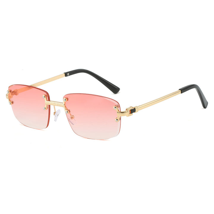 Dame moteriktig solbrille i innovativ design Luvikno