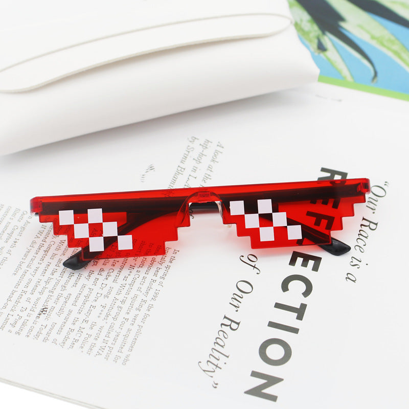 Dame kreativ solbrille i moderne stilelement Luvikno