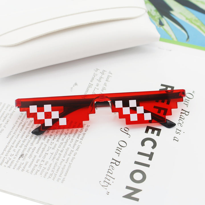Dame kreativ solbrille i moderne stilelement Luvikno