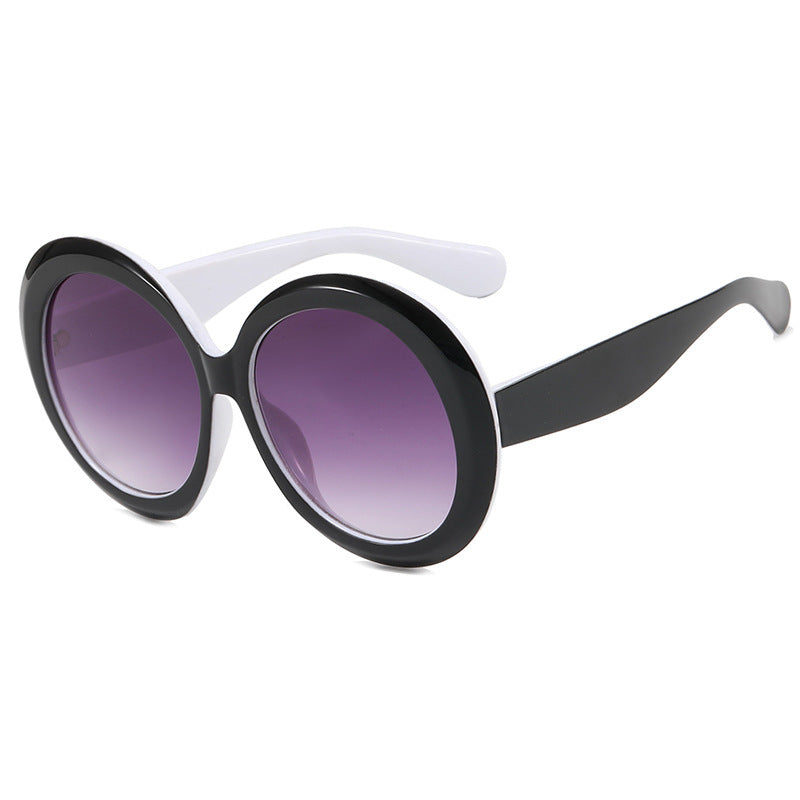 Dame oversized moteriktig solbrille med elegant design Luvikno