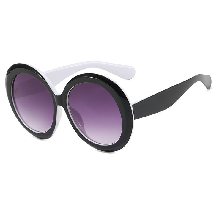 Dame oversized moteriktig solbrille med elegant design Luvikno