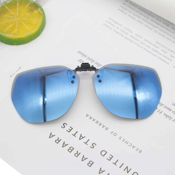 Dame moterik Oversized-solbrille med kvadratisk design Luvikno