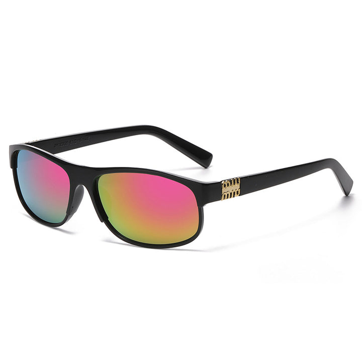 Dame fashion solbriller med polarisert glass og stilfull ramme Luvikno