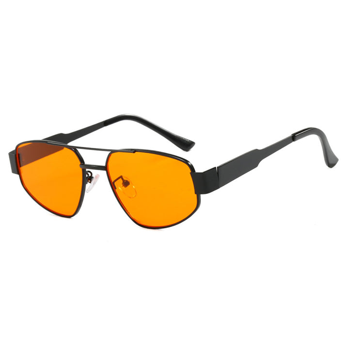 Dame stilige oversized solbeskyttelsesbriller Luvikno