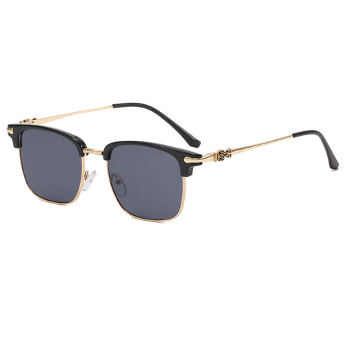 Dame Designer-solbrille med edel ramme Luvikno