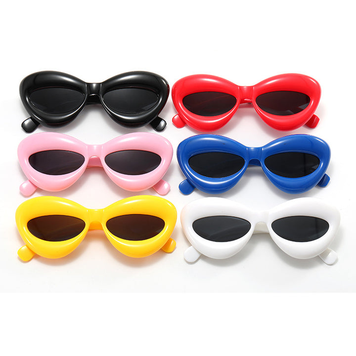 Dame kreative designer solbriller i cat-eye stil Luvikno