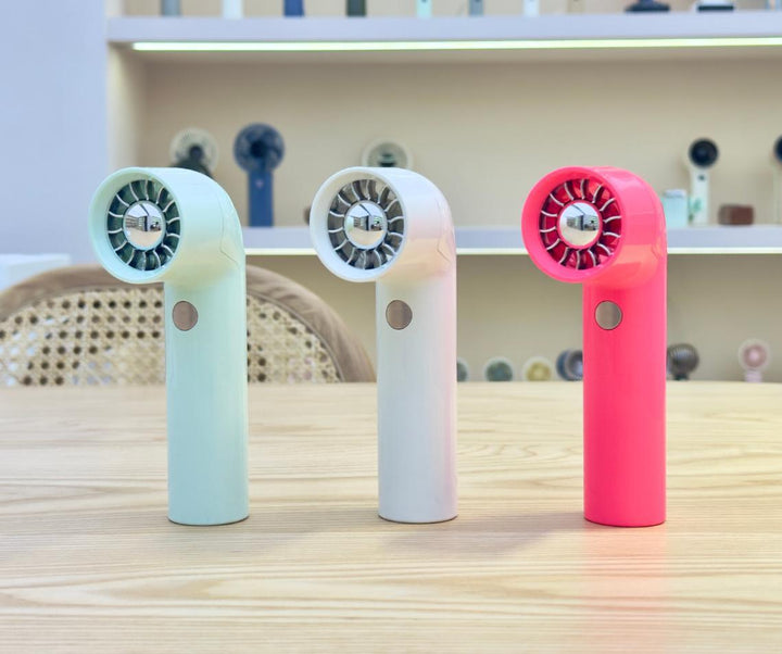 Unisex Bærbar Håndvifte med kraftig batteri og kompakt design Luvikno