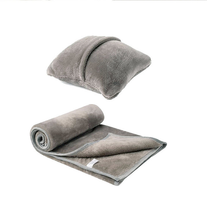 Dame kosepledd med arm-design og pute Luvikno