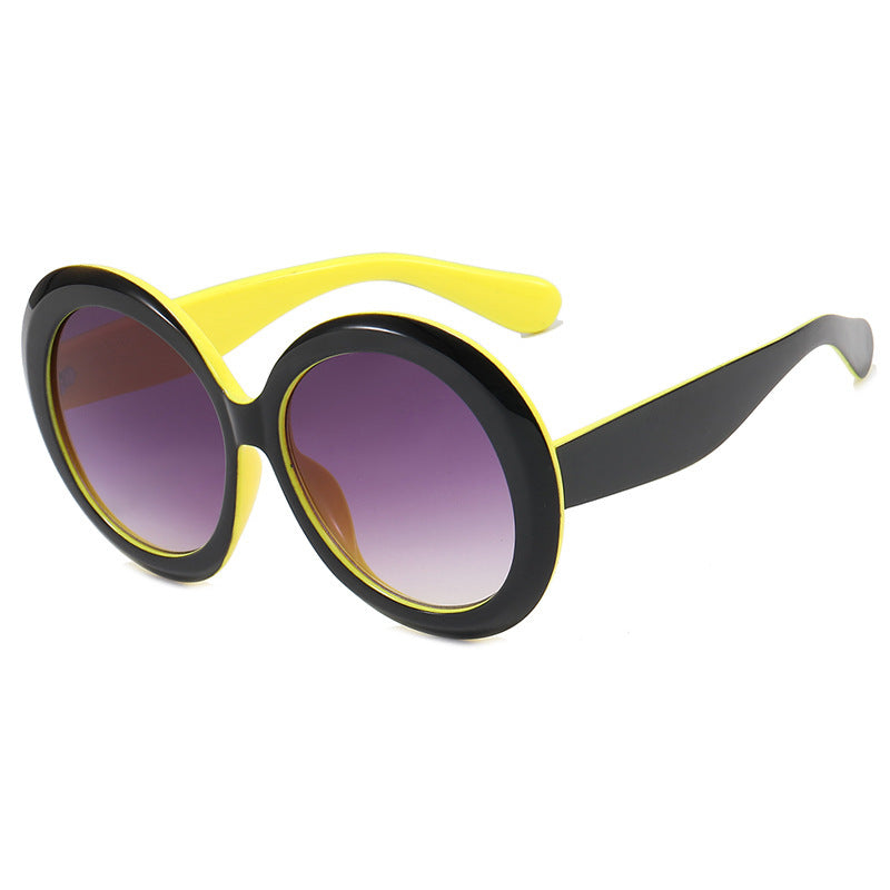 Dame oversized moteriktig solbrille med elegant design Luvikno