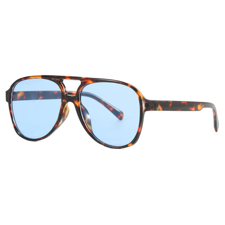Dame Oversized Solbrille med sportslig design Luvikno