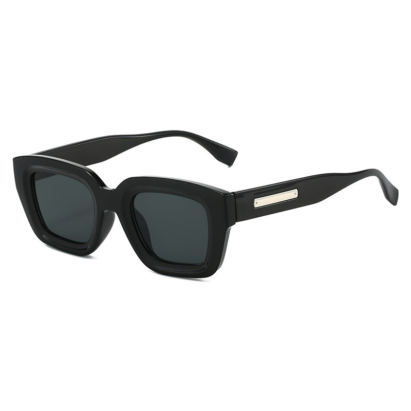 Damer oversized firkantet solbrille Luvikno