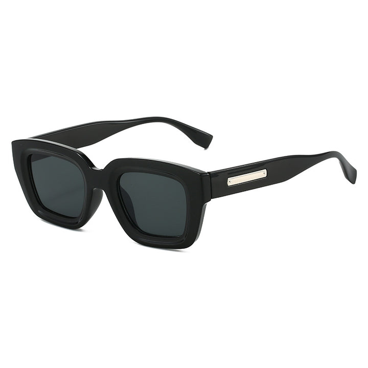 Damer oversized firkantet solbrille Luvikno