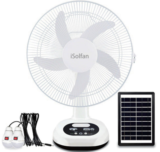 Dame portable solvindusvifte med digital kontrollsystem Skanto
