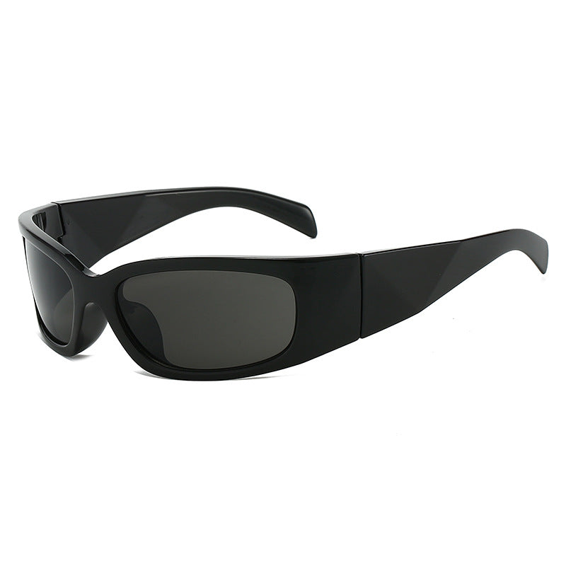 Dame sport solbriller med moderne beskyttelsesdesign Luvikno