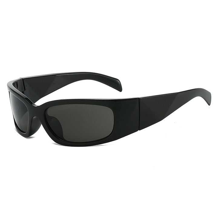 Dame sport solbriller med moderne beskyttelsesdesign Luvikno