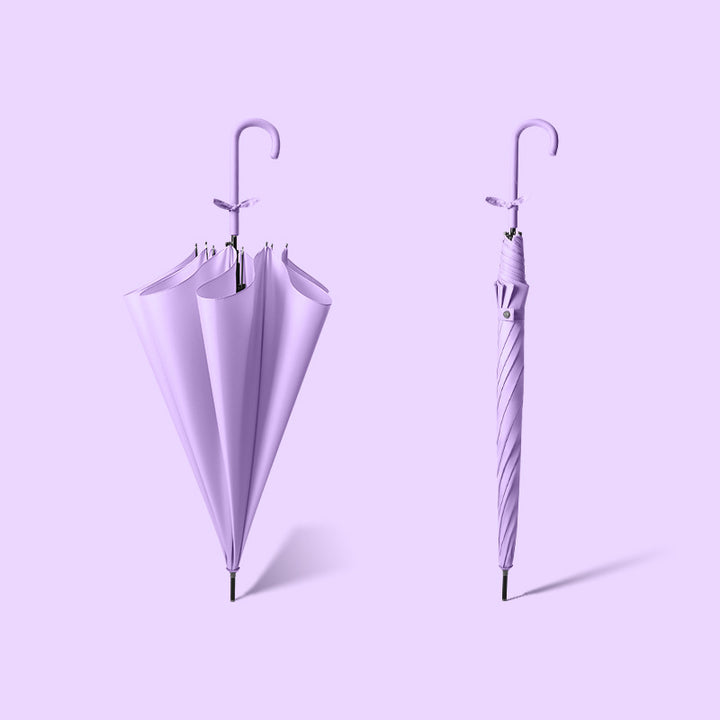 Unisex paraply med innovativt foldemekanisme Luvikno