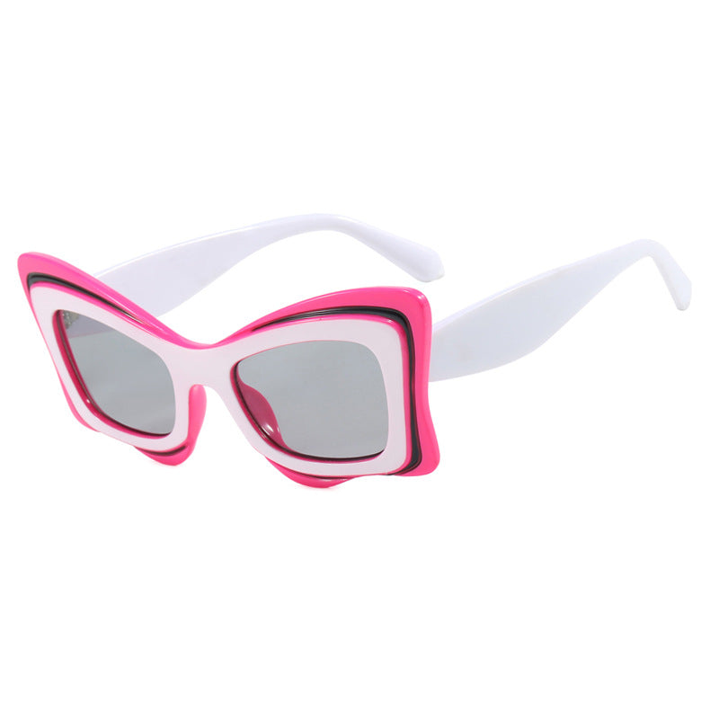 Dame oversized solbrille i ekstravagant design Luvikno