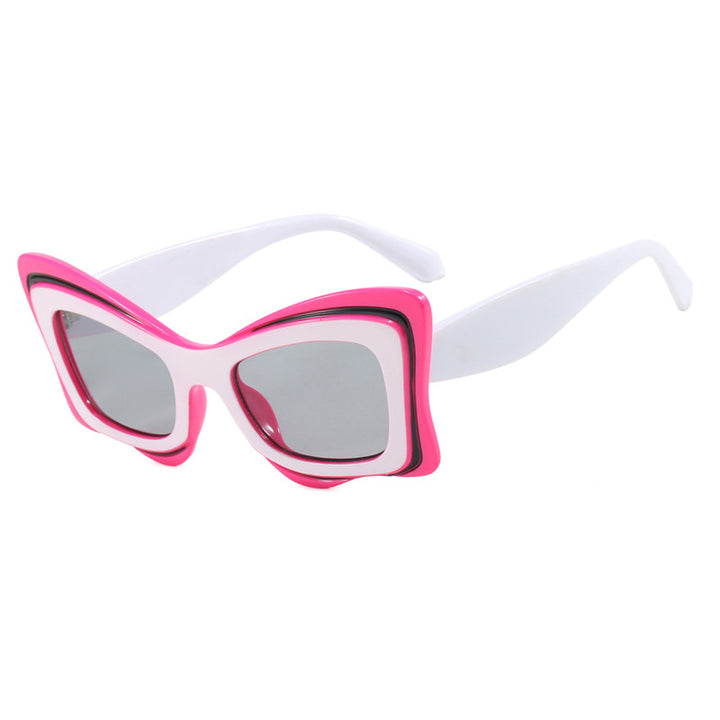 Dame oversized solbrille i ekstravagant design Luvikno