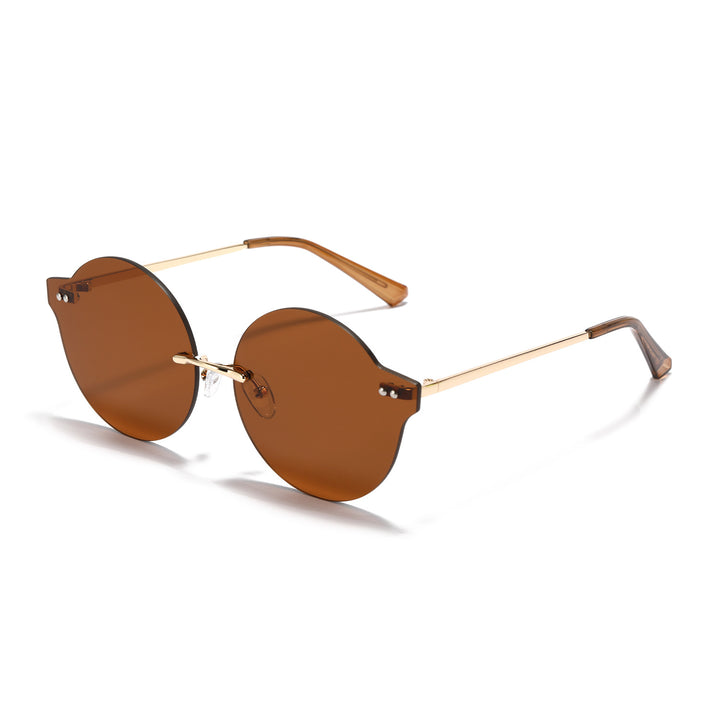 Dame solbrille i unikt, elegant design Luvikno