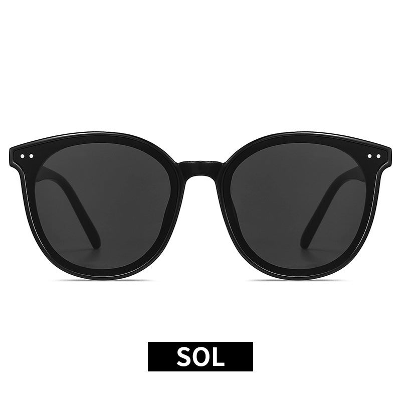 Dame Oversized Solbriller med elegant design Luvikno