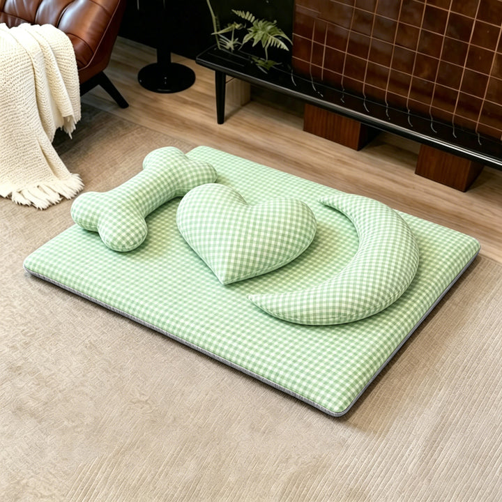 Dame luksus kattseng med ergonomisk pute Luvikno